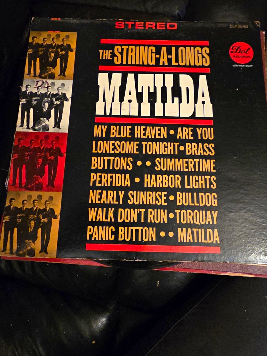 The String-A-Longs - Matilda LP Vinyl Dot Records DLP 25443 Stereo