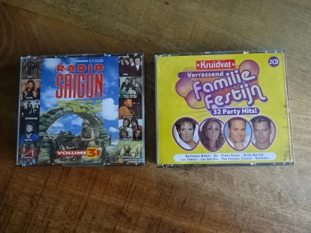 CD 2x dubbel cd Radio Saigon & Familie festijn