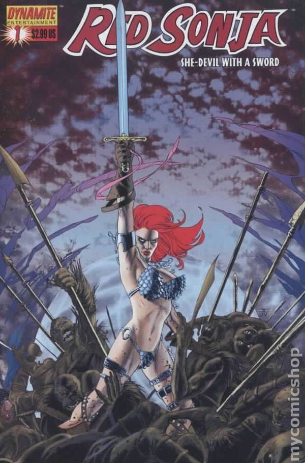 Sonja Rossa 1B Variante Cassiday FN 2005 Immagine Stock