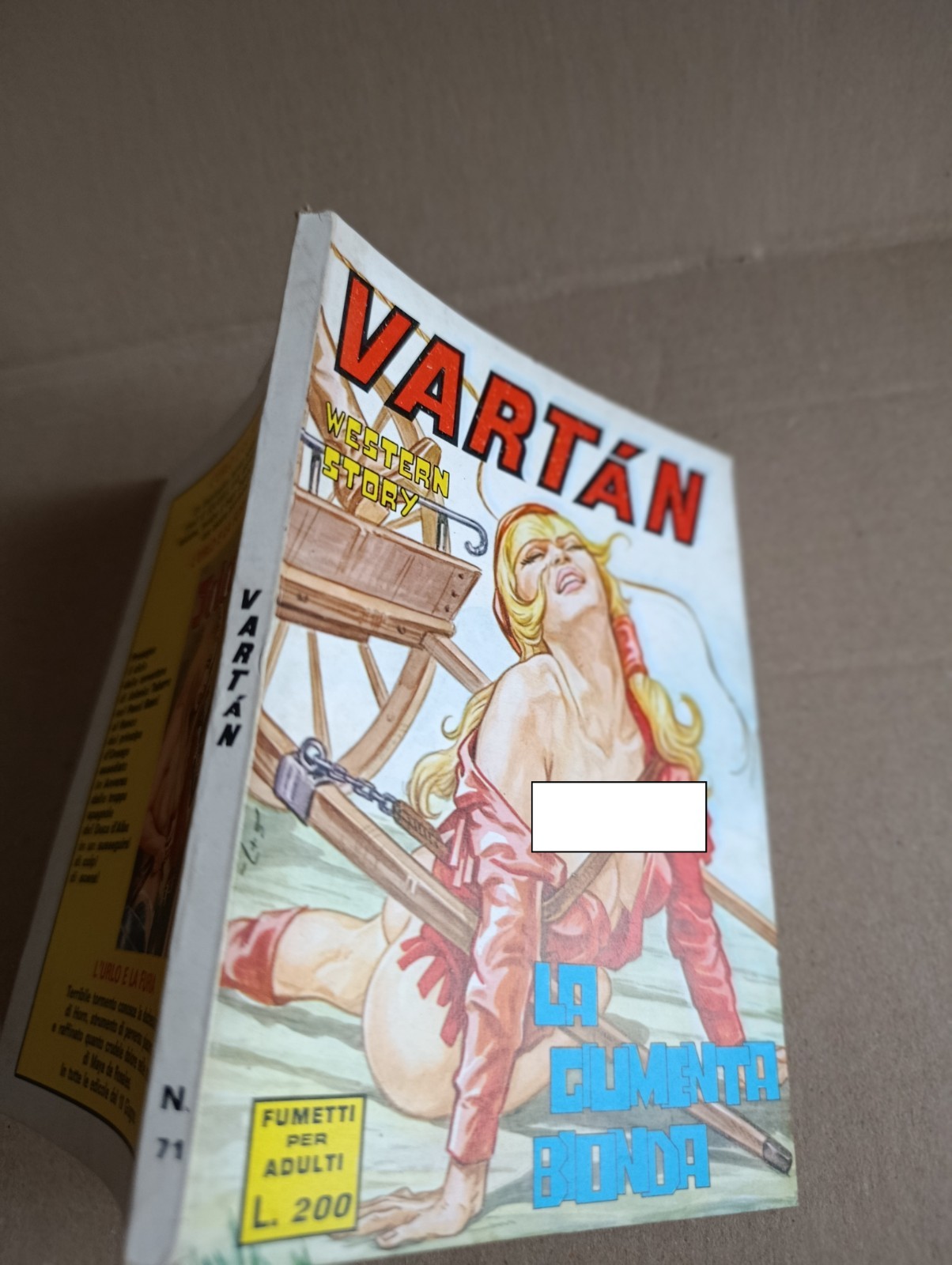 VARTAN  WESTERN STORY - FURIO VIANO - NUMERO 71  DEL 1972 - QUASI NUOVO