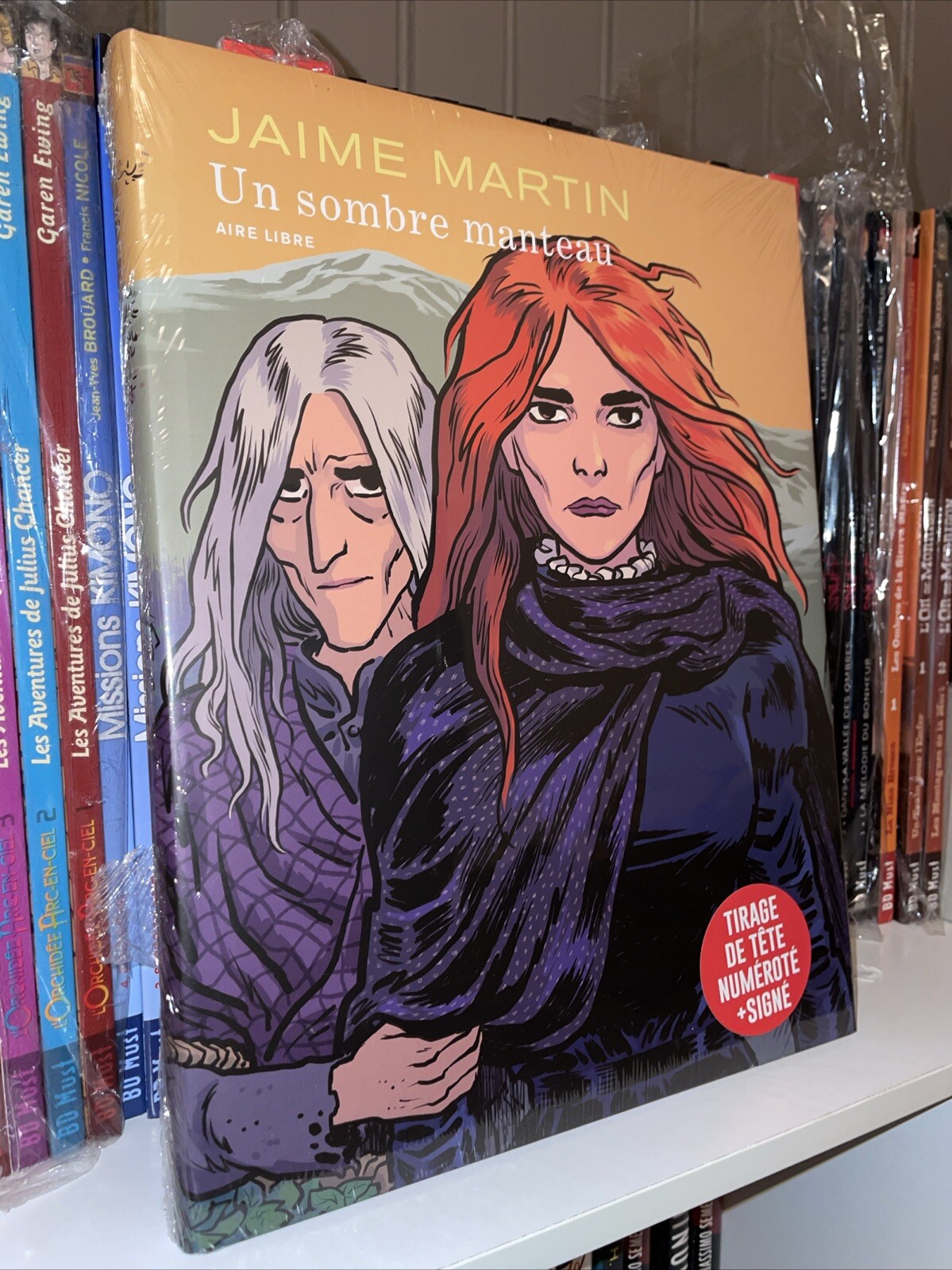 Un sombre manteau - Jaime Martin - Tirage de luxe numéroté et signé - BD