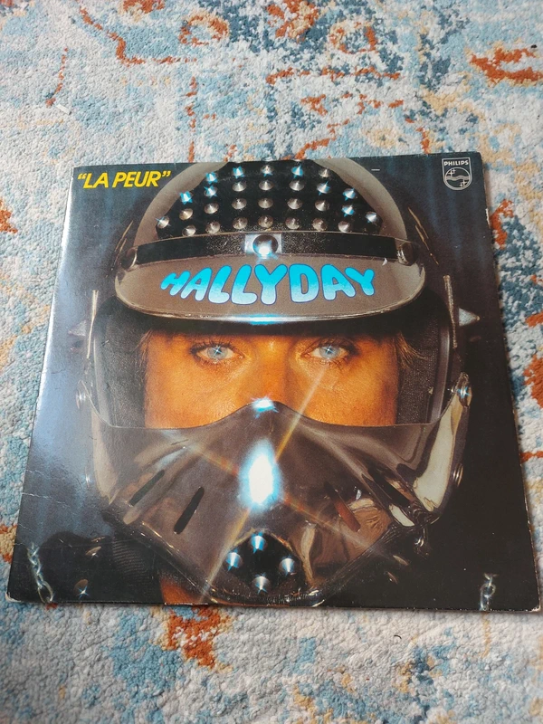 Johnny Hallyday – La Peur (1982) | Vinyle 33 Tours LP Philips
