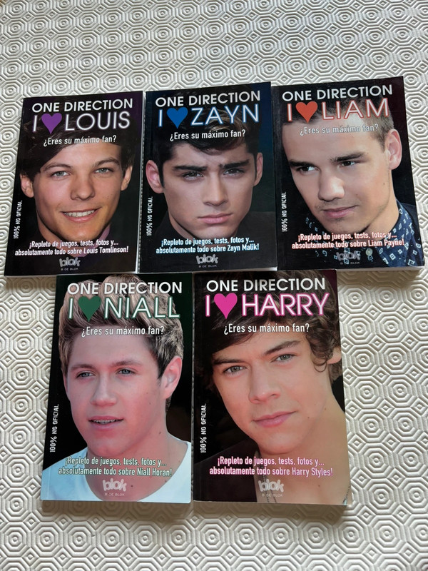 5 livres  one direction ( en español)