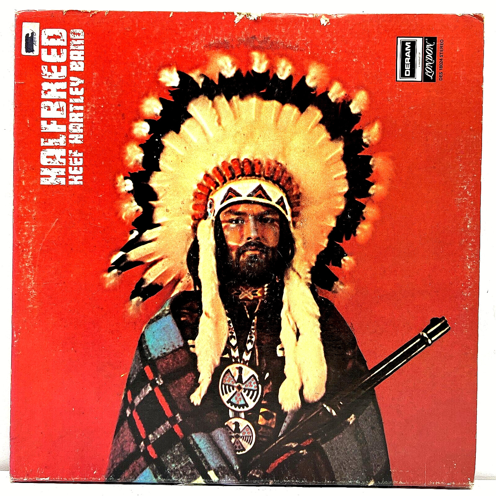 Keef Hartley Band Halfbreed 1969 Vinyl Deram Records 1st Press Psych Rock