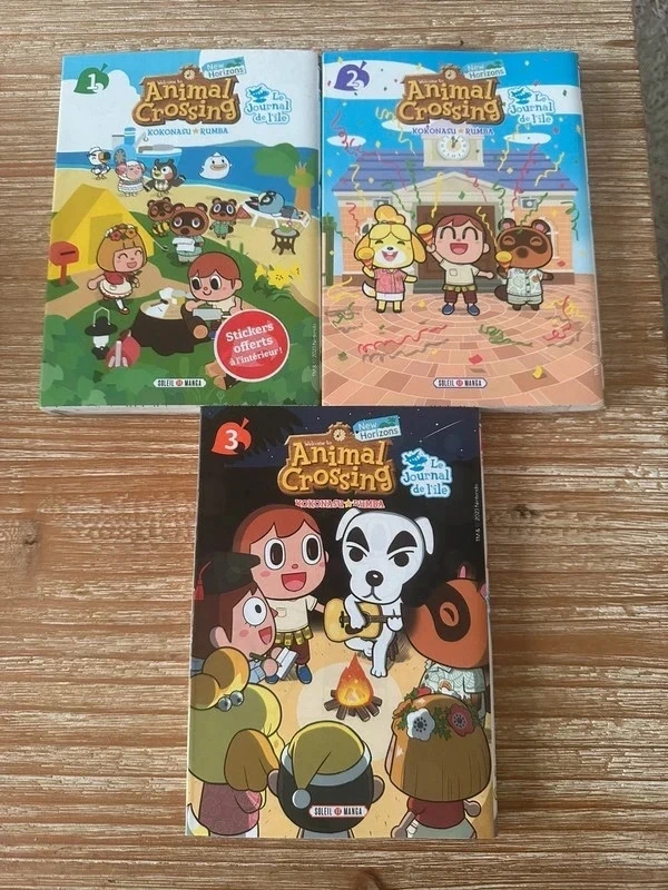 Animal Crossing : New Horizons - Le Journal de l'île  - Kokonasu Rumba Tome 1-2-3
