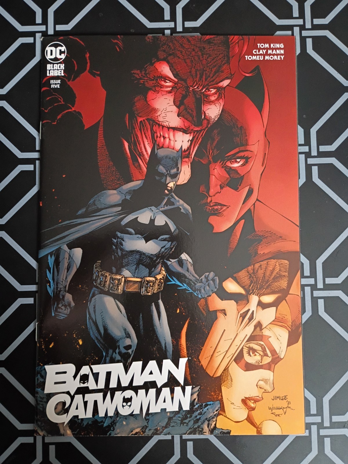 Batman/Catwoman #5b 2021 DC Black Label variante Jim Lee