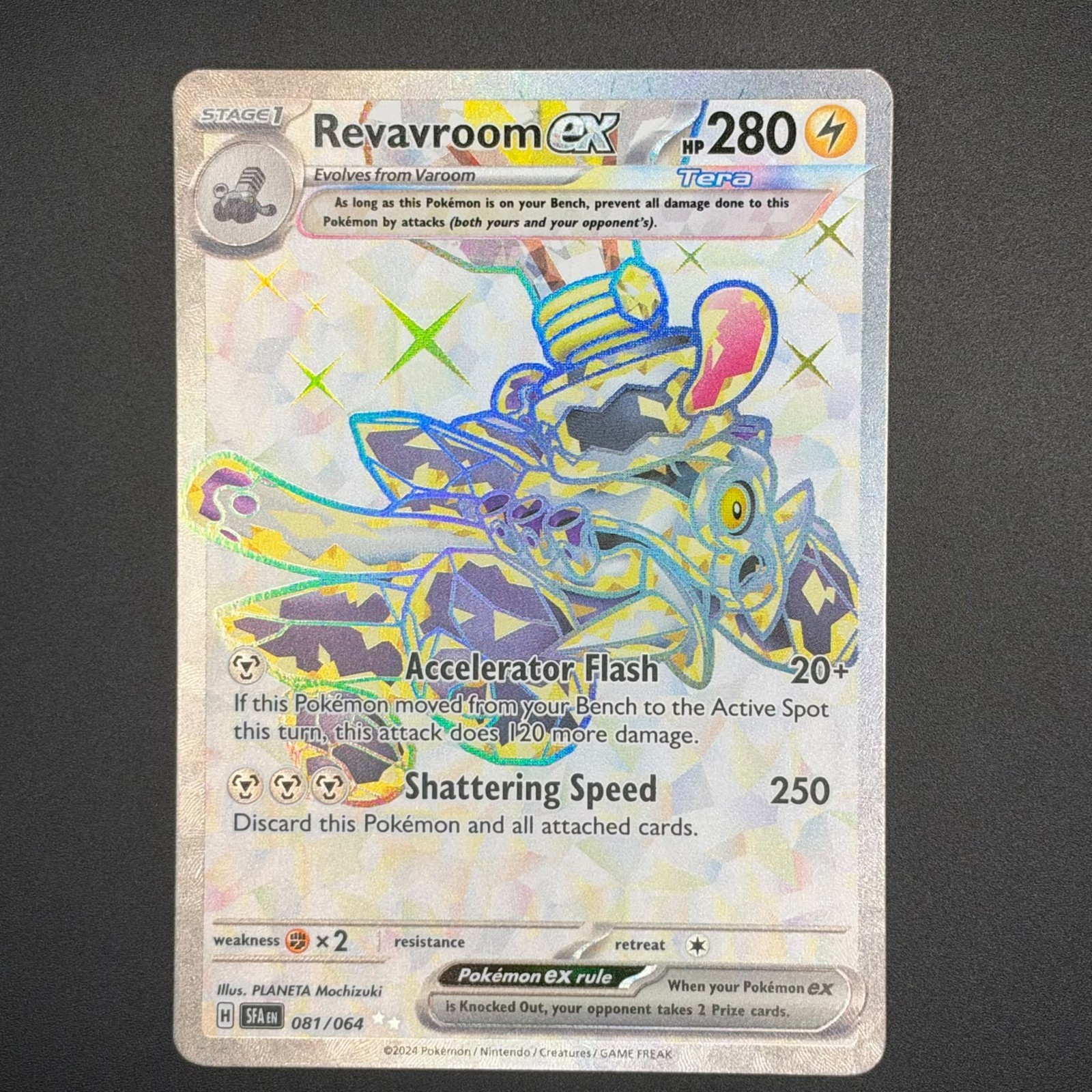 081/064 Revavroom ex Full Art - Pokemon TCG: Shrouded Fable - Near Mint/Mint