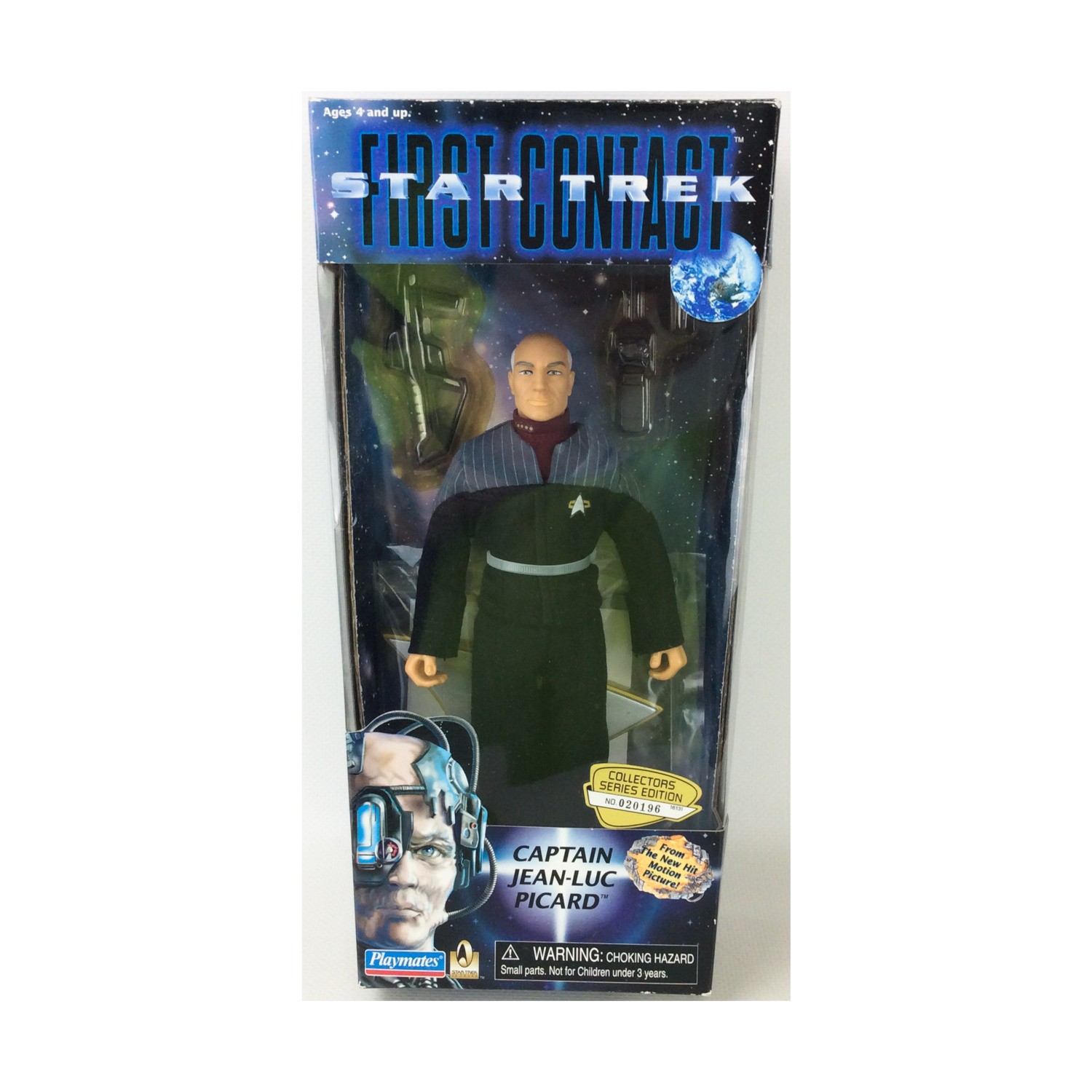 Playmates Action Figure Serie da Collezione - Capitano Jean-Luc Picard EX/Mint
