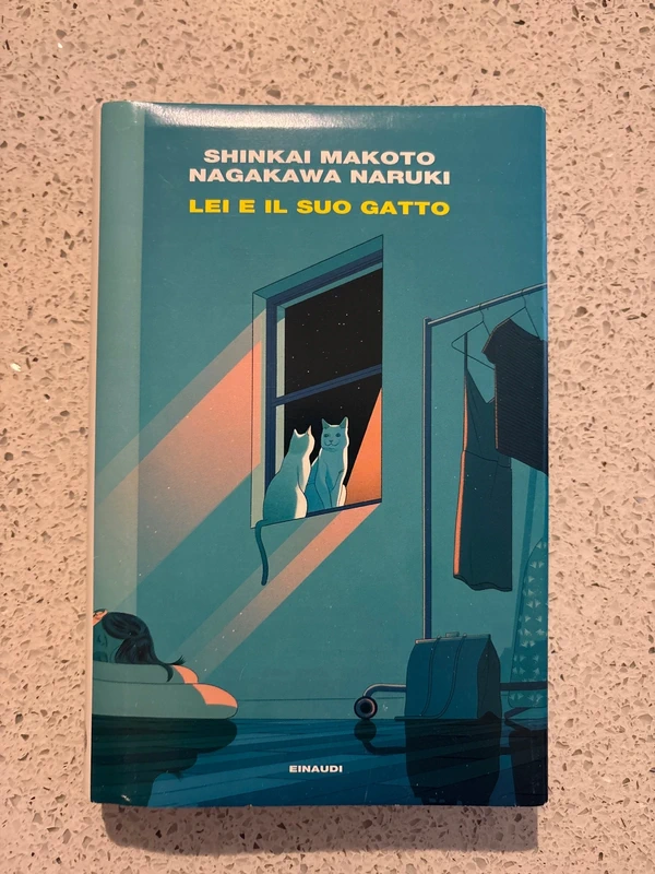 Lei e il suo gatto