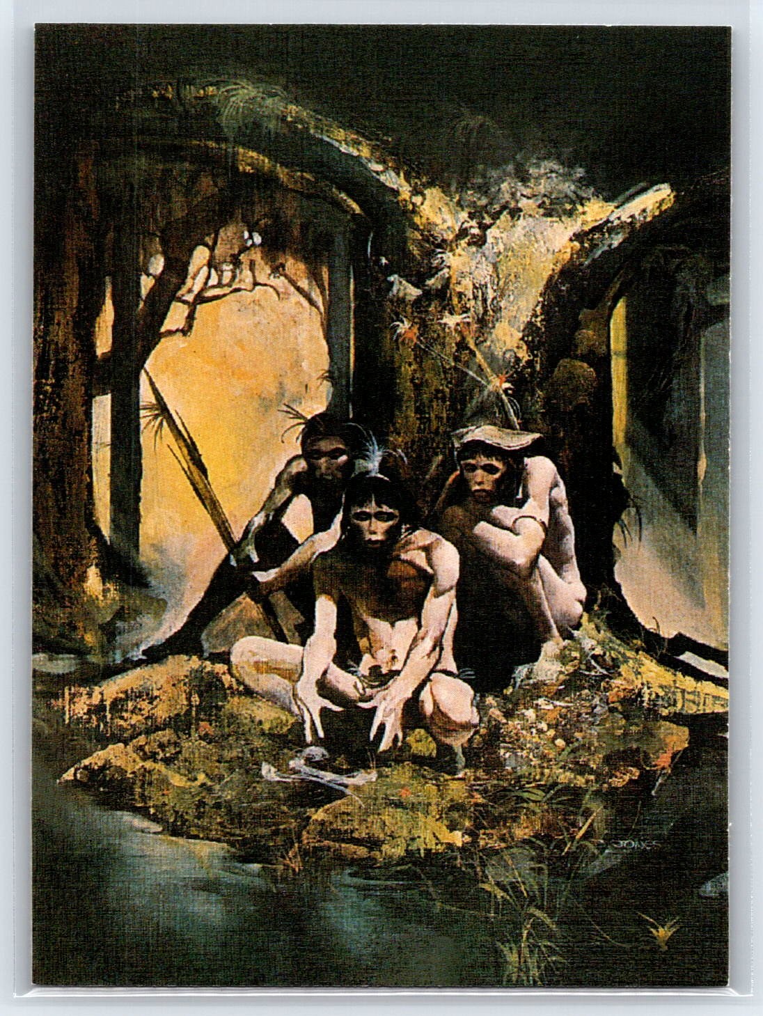 1995 Wizards of the Coast Everway Companion Cards Il Santo #40