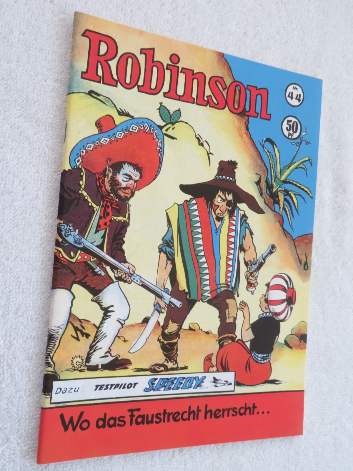 Hethke Editore / Roman Boutique - Robinson con pilota collaudatore Speedy n. 44 ottimo