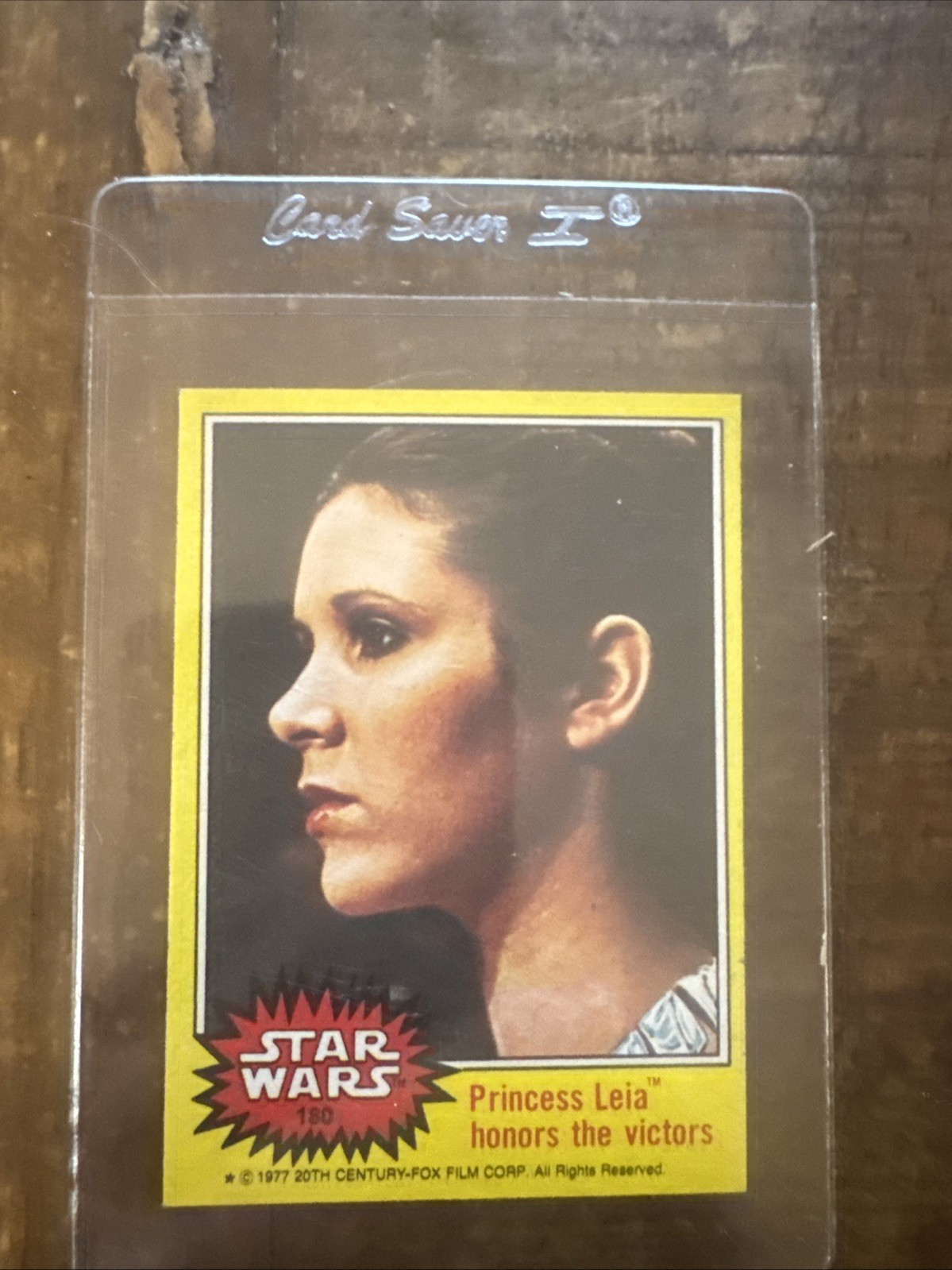 Princes Leia Honors the Victors - 1977 Topps Star Wars #180