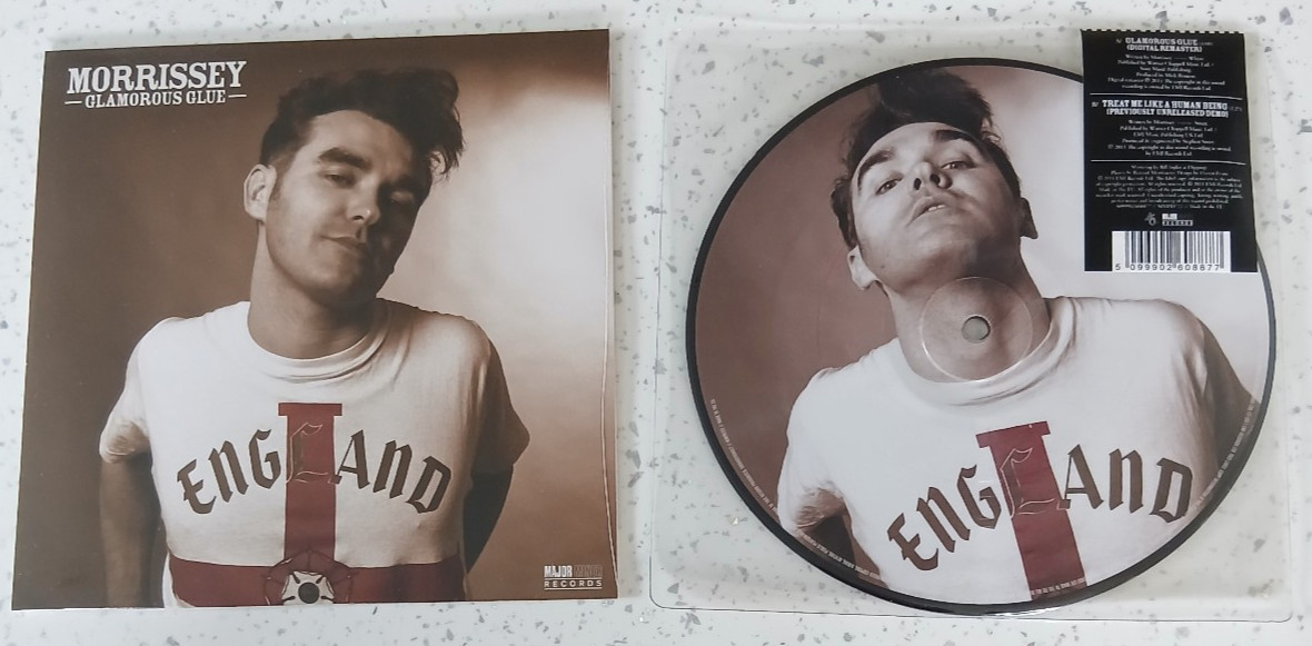 Morrissey 2 x 7" Vinyls Glamorous Glue MINT