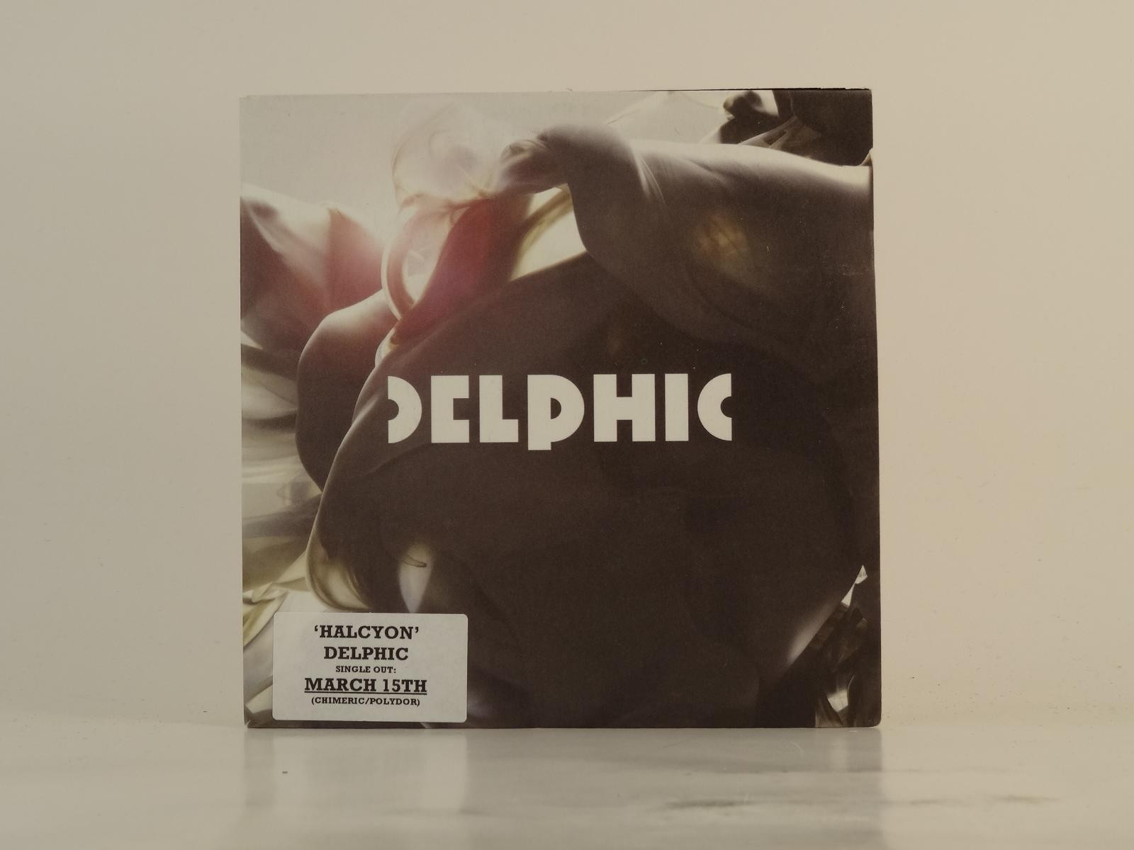 DELPHIC HALCYON (E16) 3 Track Promo CD Single plus Card Sleeve CHIMERIC