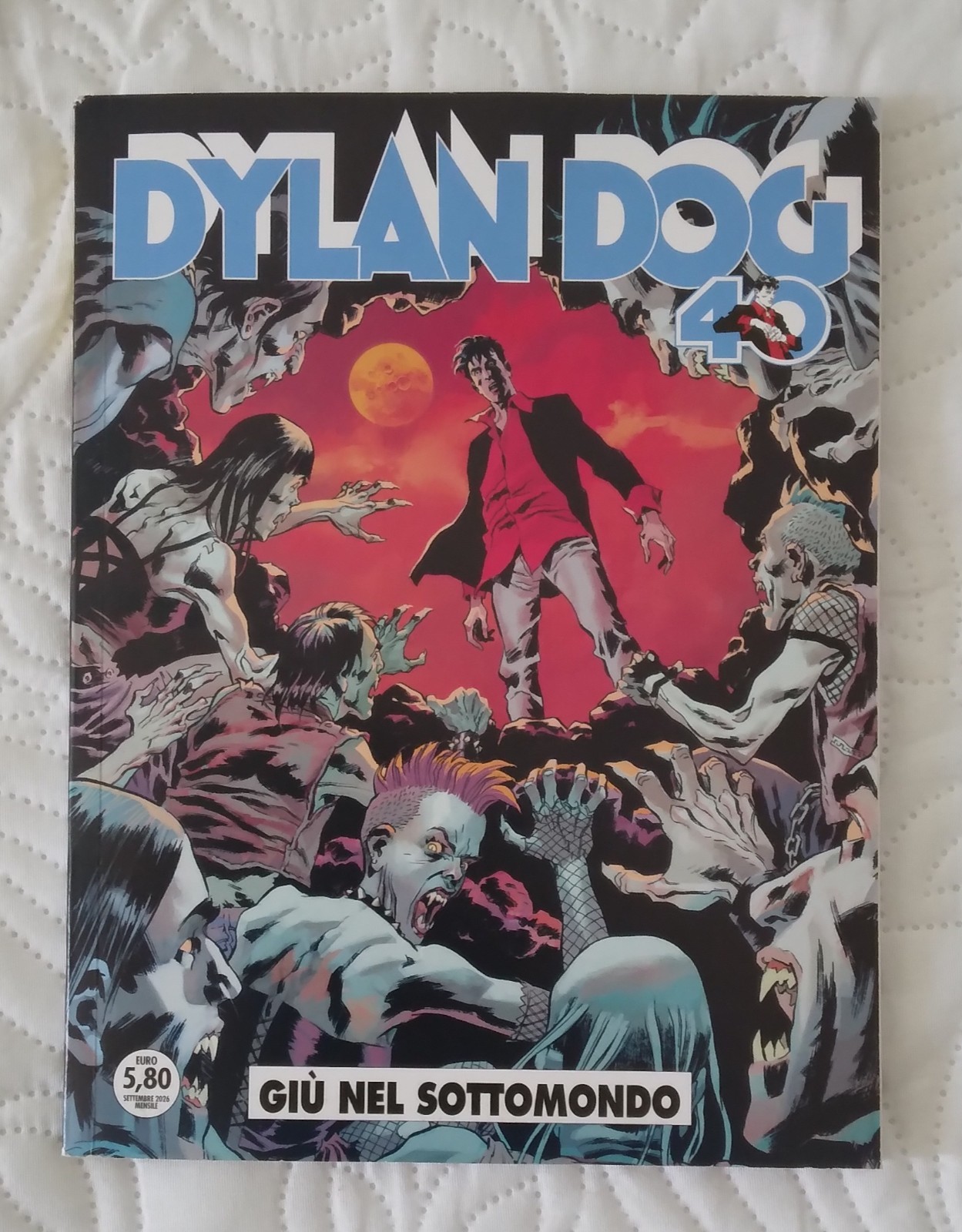 DYLAN DOG 480- GIU NEL SOTTOMONDO- PORRETTO, MERICONE- OTTIMO