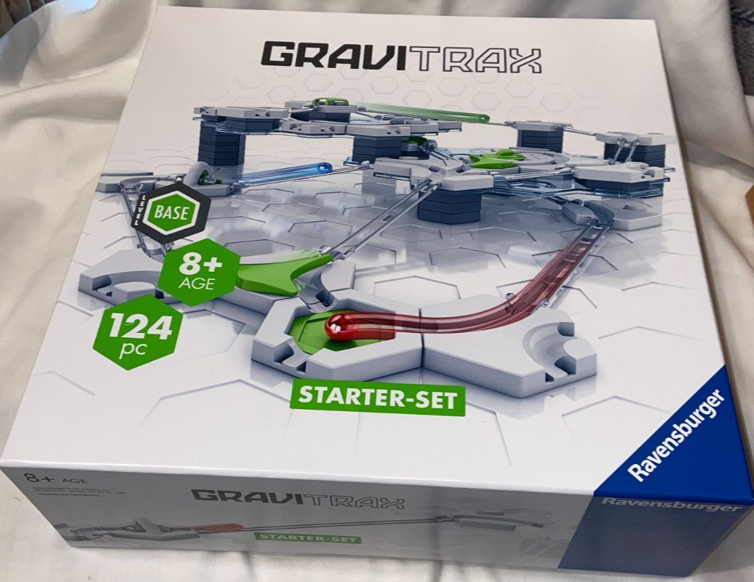GraviTRAX Starter-Set Kugelbahn 22410 von Ravensburger, 124 Teile, neu + OVP