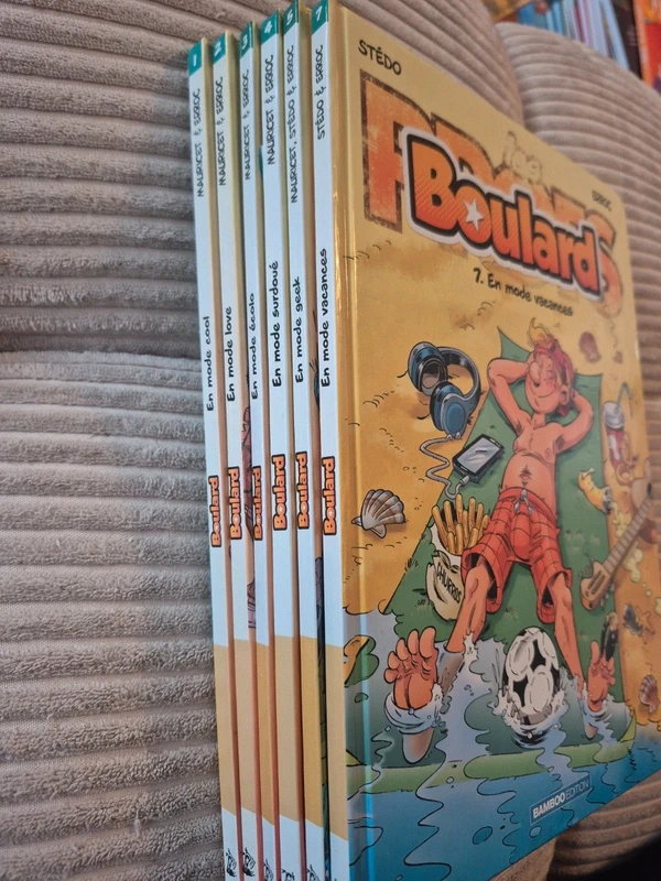 Lot de 6 bandes dessinées Boulard