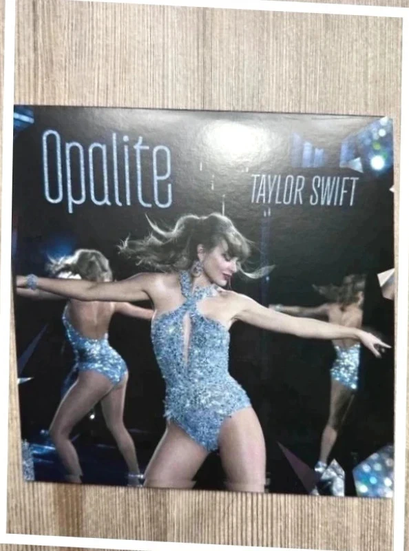 vinyle collector 7" de Taylor Swif Life of a Showgirl