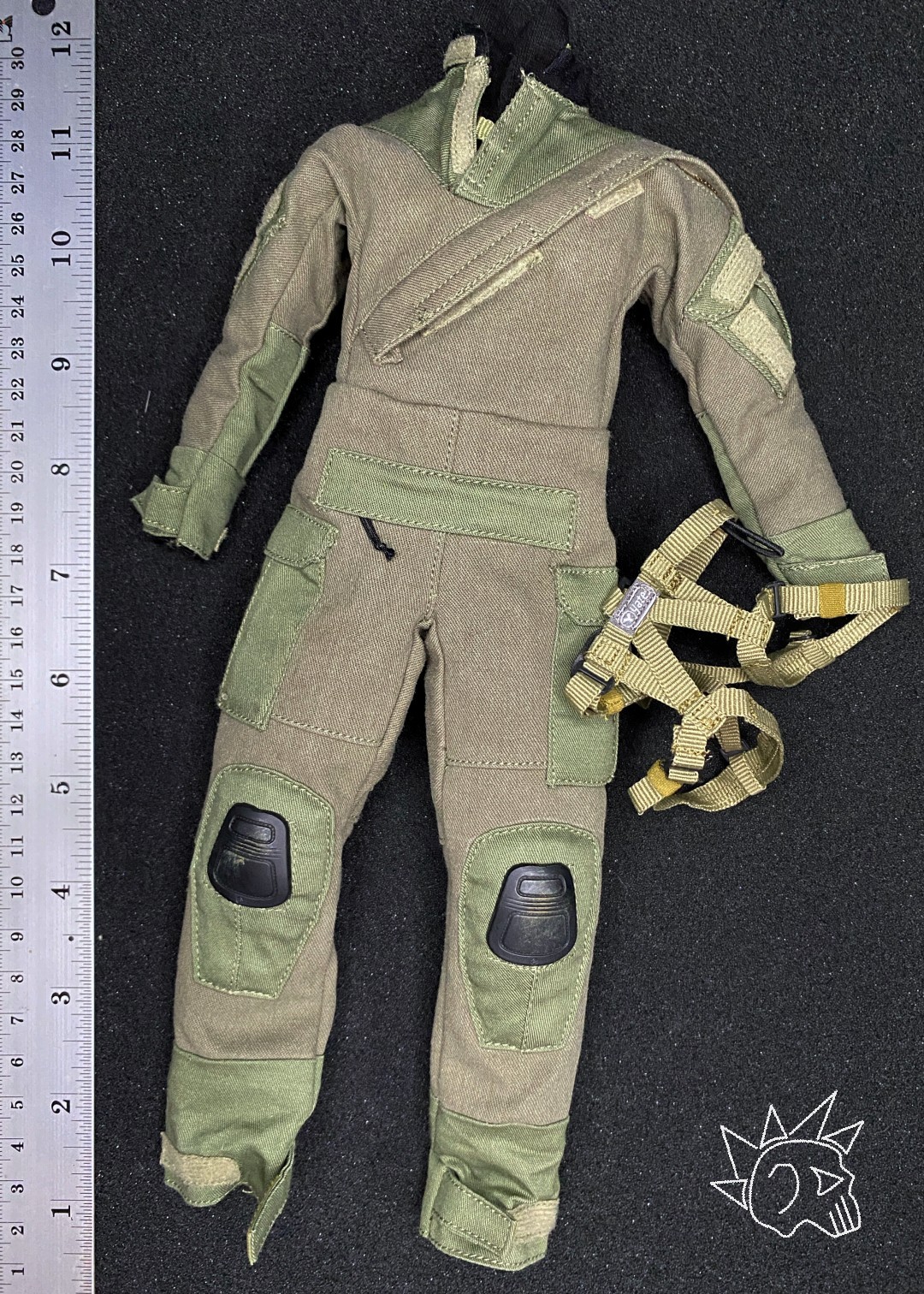 Set Tuta Assalto Marittimo Scala 1/6 Accessorio Personalizzato Action Figure - ES26054S