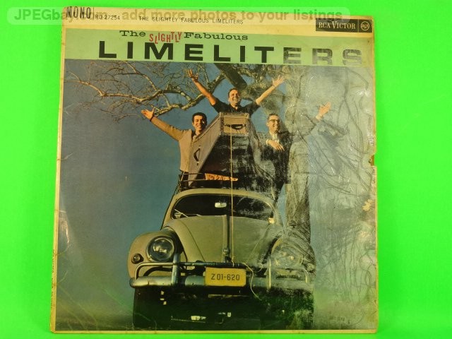 THE LIMELITERS THE SLIGHTLY FABULOUS LIMELITERS (486) 12 Track LP plus Picture S