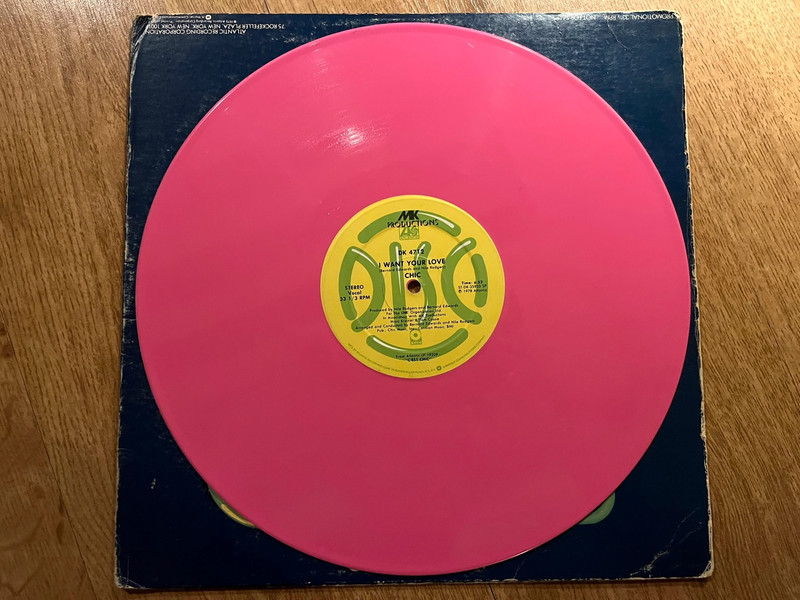 Chic – I Want Your Love pink vinyl