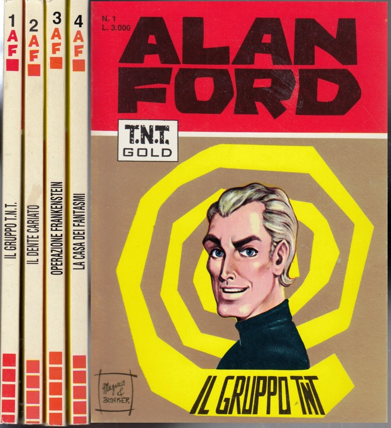 Alan Ford T.N.T. Gold 1/4 - Max Bunker Magnus - MBP - L26