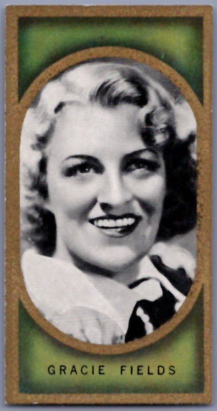 1938 Carreras Film Favorites - Gracie Fields #10 - *EX*