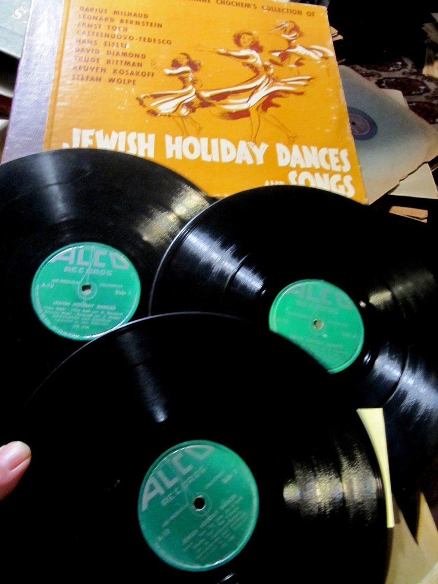 LEONARD BERNSTEIN Milhaud Corinne Chochem JEWISH HOLIDAY DANCES + SONGS ALCO A12