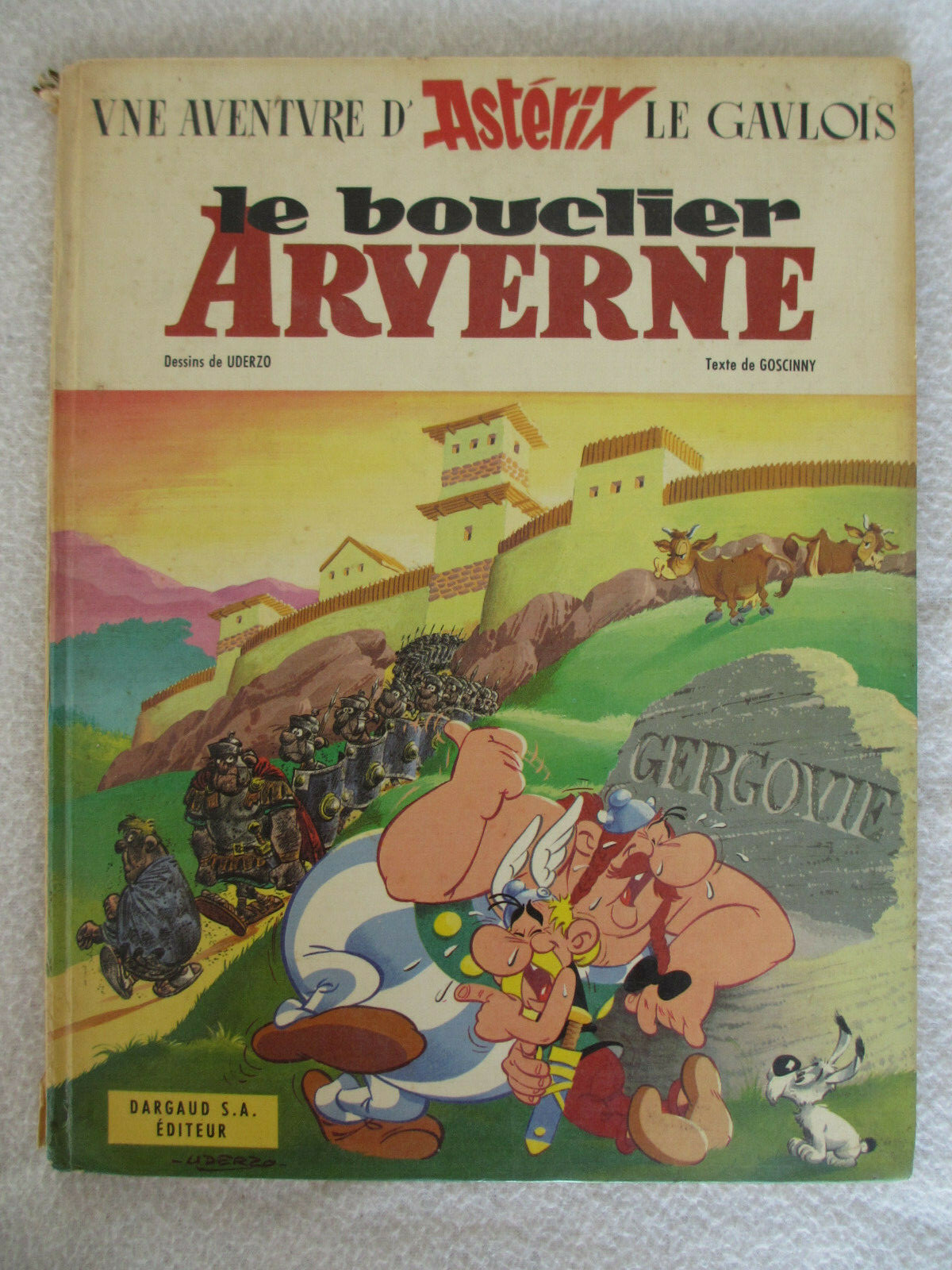 ALBUM BD ASTERIX - LE BOUCLIER ARVERNE - EO - 1968