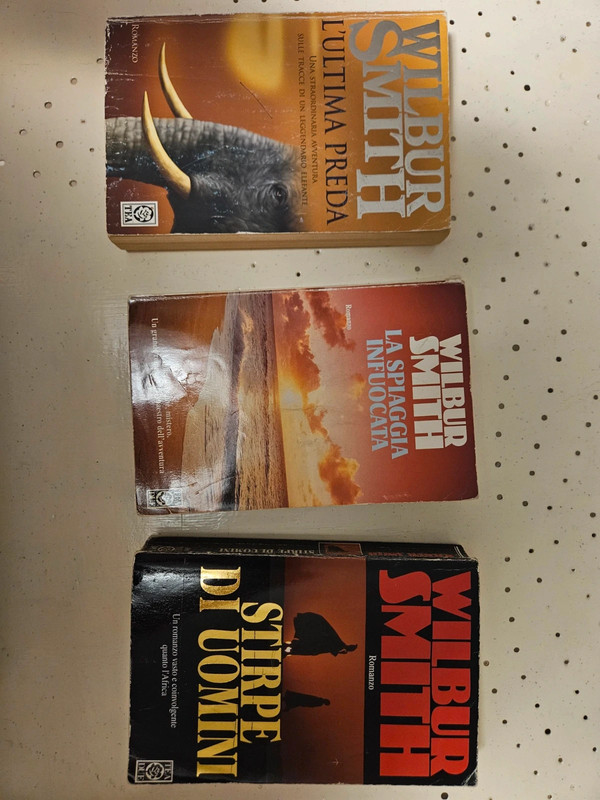3 Libri di Wilbur Smith