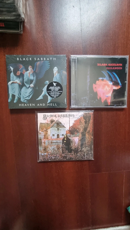 Black Sabbath Album CDs