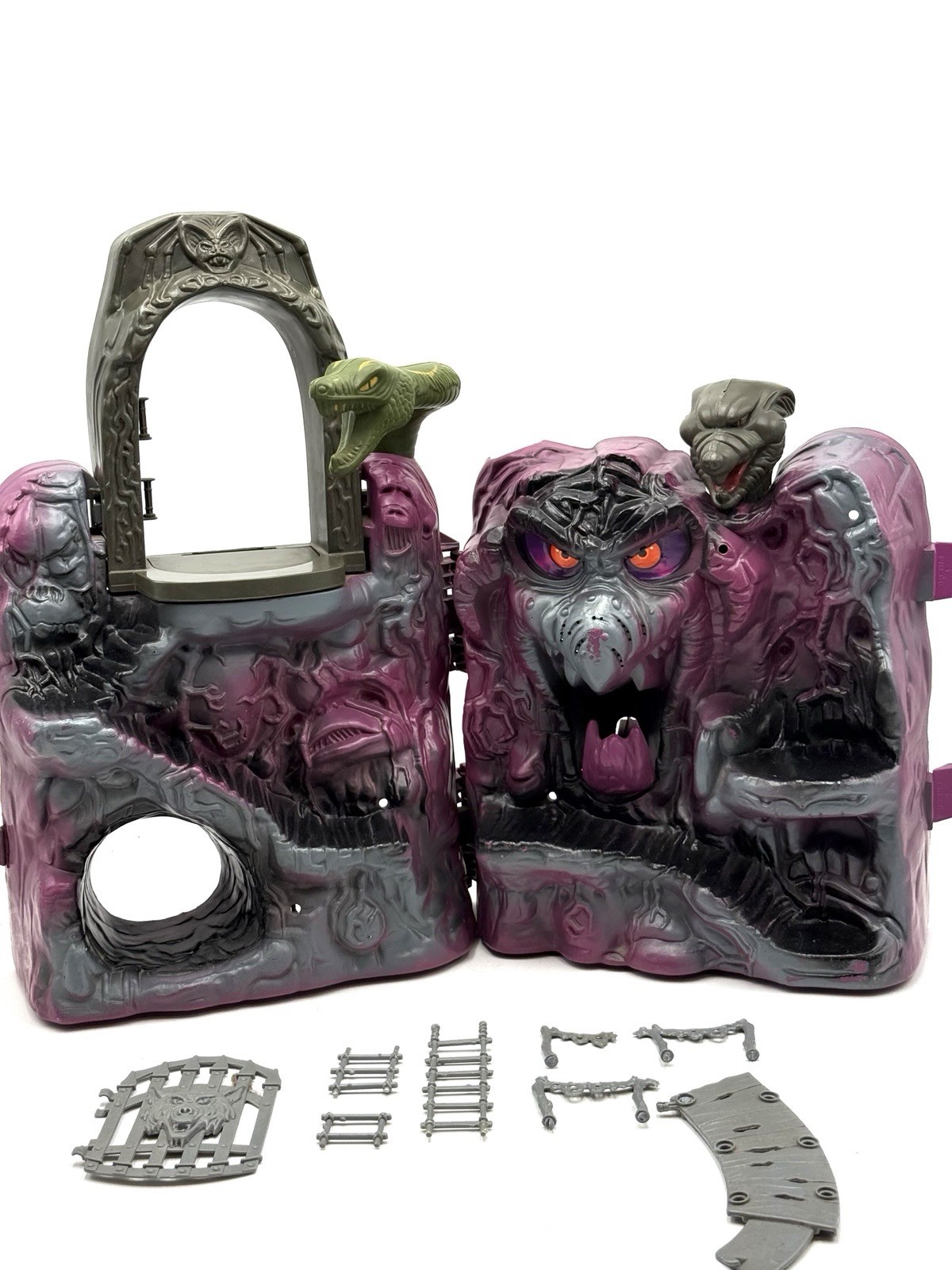 MASTERS OF THE UNIVERSE 4949 SNAKE MOUNTAIN PLAYSET VINTAGE / MATTEL 1984