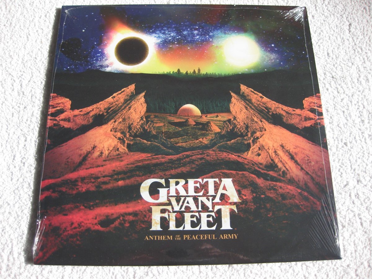 Greta Van Fleet : Anthem of the Peaceful Army VINYL 12" Album (2018) ***NEW***