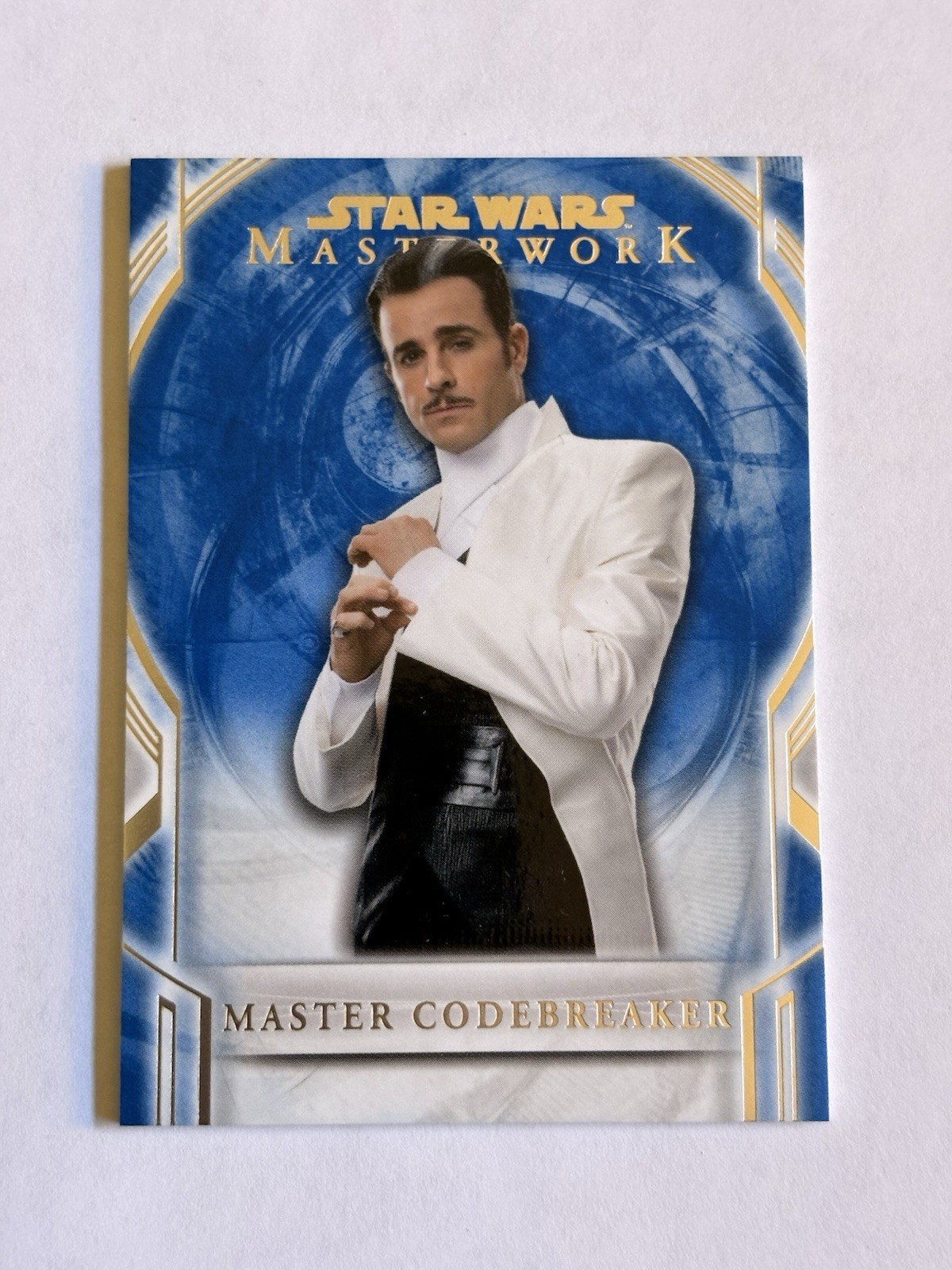 Topps Star Wars 2018 Masterwork Master Codebreaker Blu #93