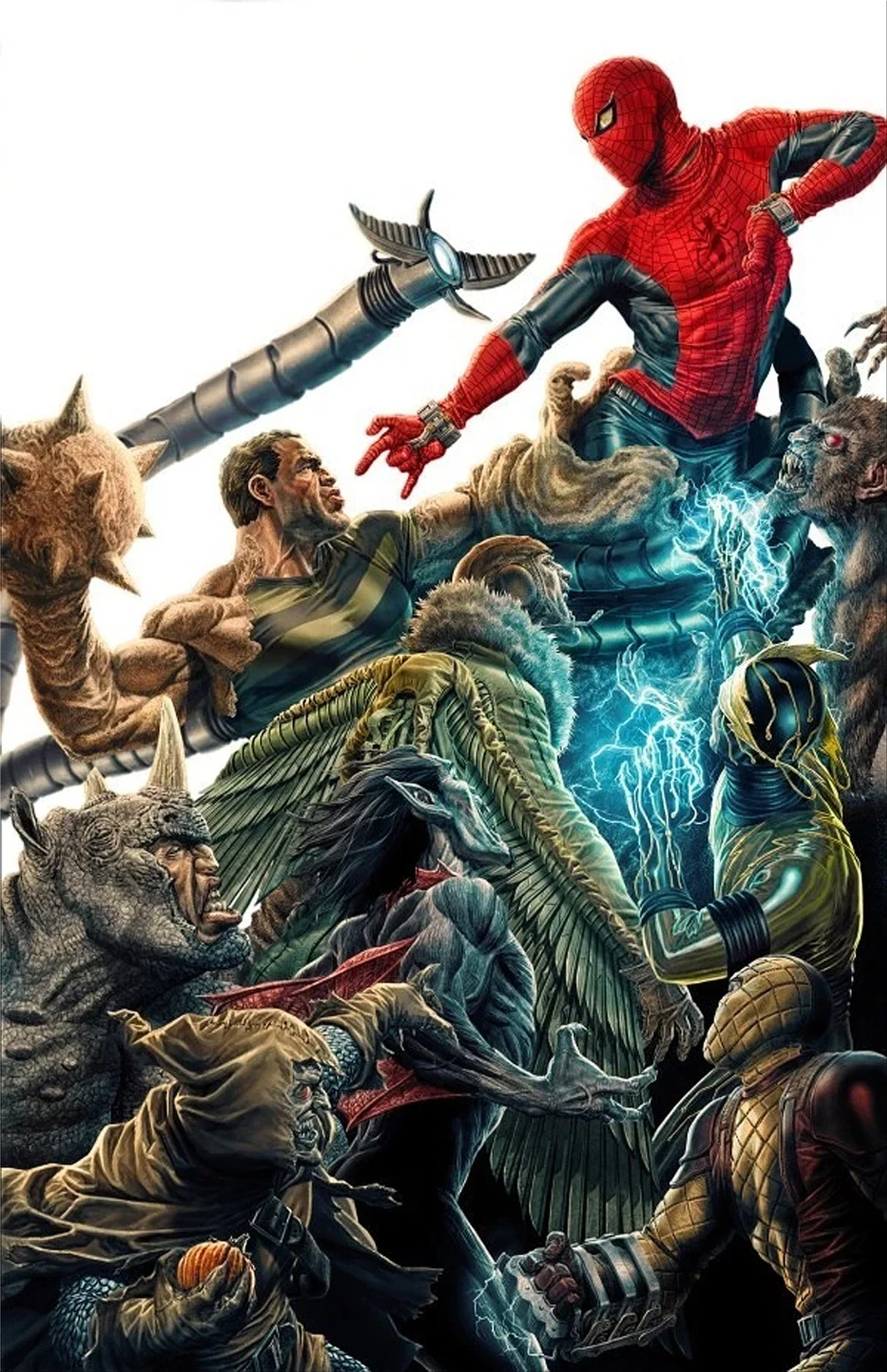 THE AMAZING SPIDER-MAN #1000 1:100 Lee Bermejo Virgin Variant Bagged & Boarded
