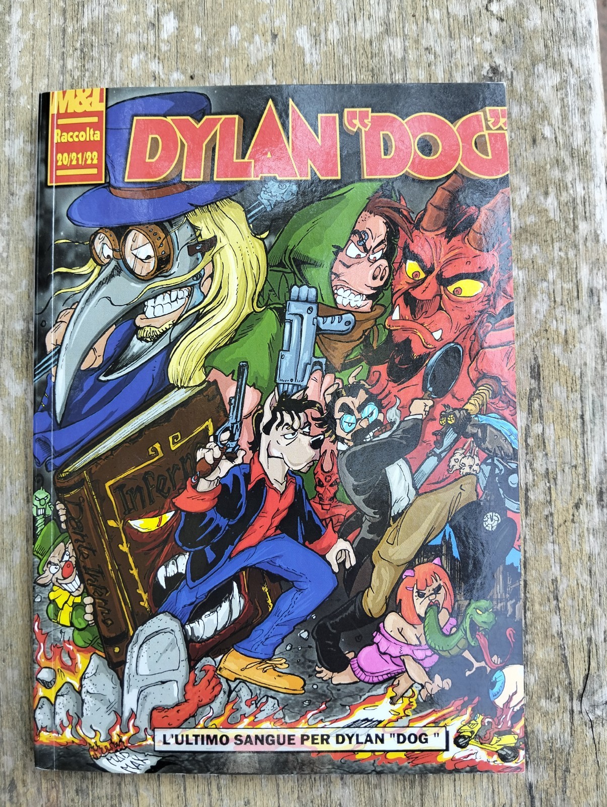 Sergio Bonelli Editore Dylan Dog parodia  L'ultimo sangue Raccolta Completa 