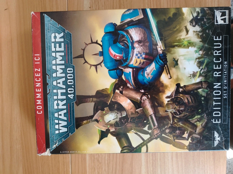 Set de découverte et de peinture warhammer 4000