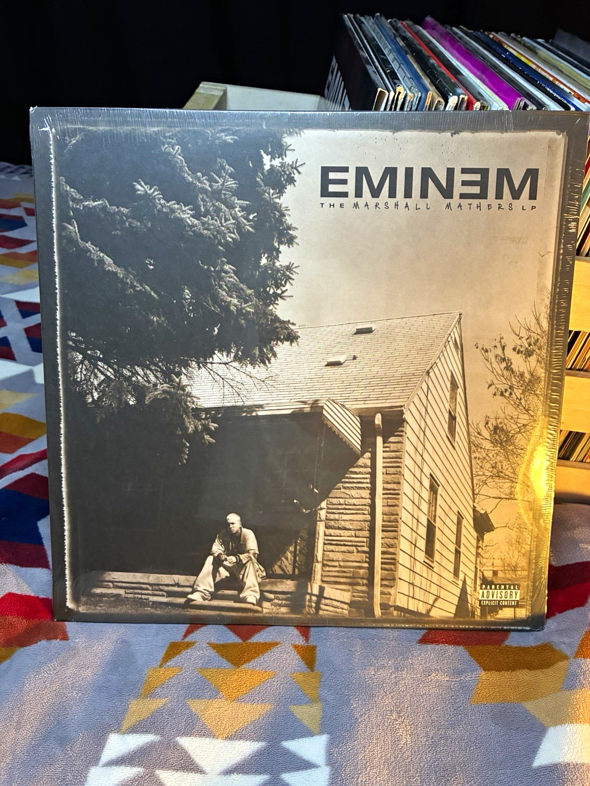 Eminem The Marshall Mathers LP LP Vinyl Record Aftermath Entertainment