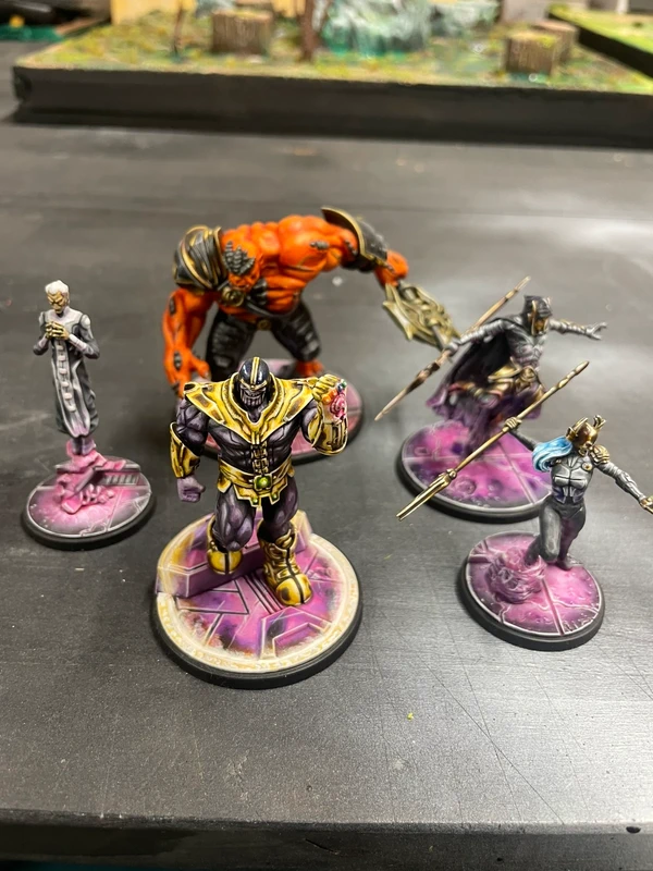 Mcp thanos et black order. Marvel crisis protocole