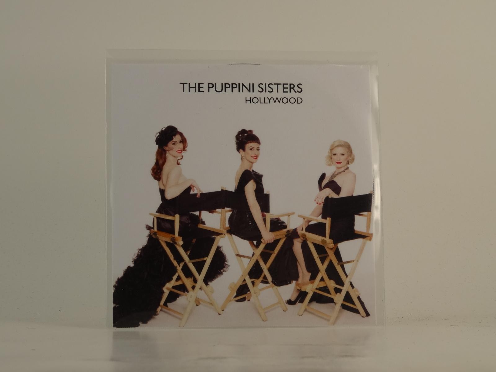 THE PUPPINI SISTERS HOLLYWOOD (D86) 1 Track Promo CD Single plus Picture Sleeve 