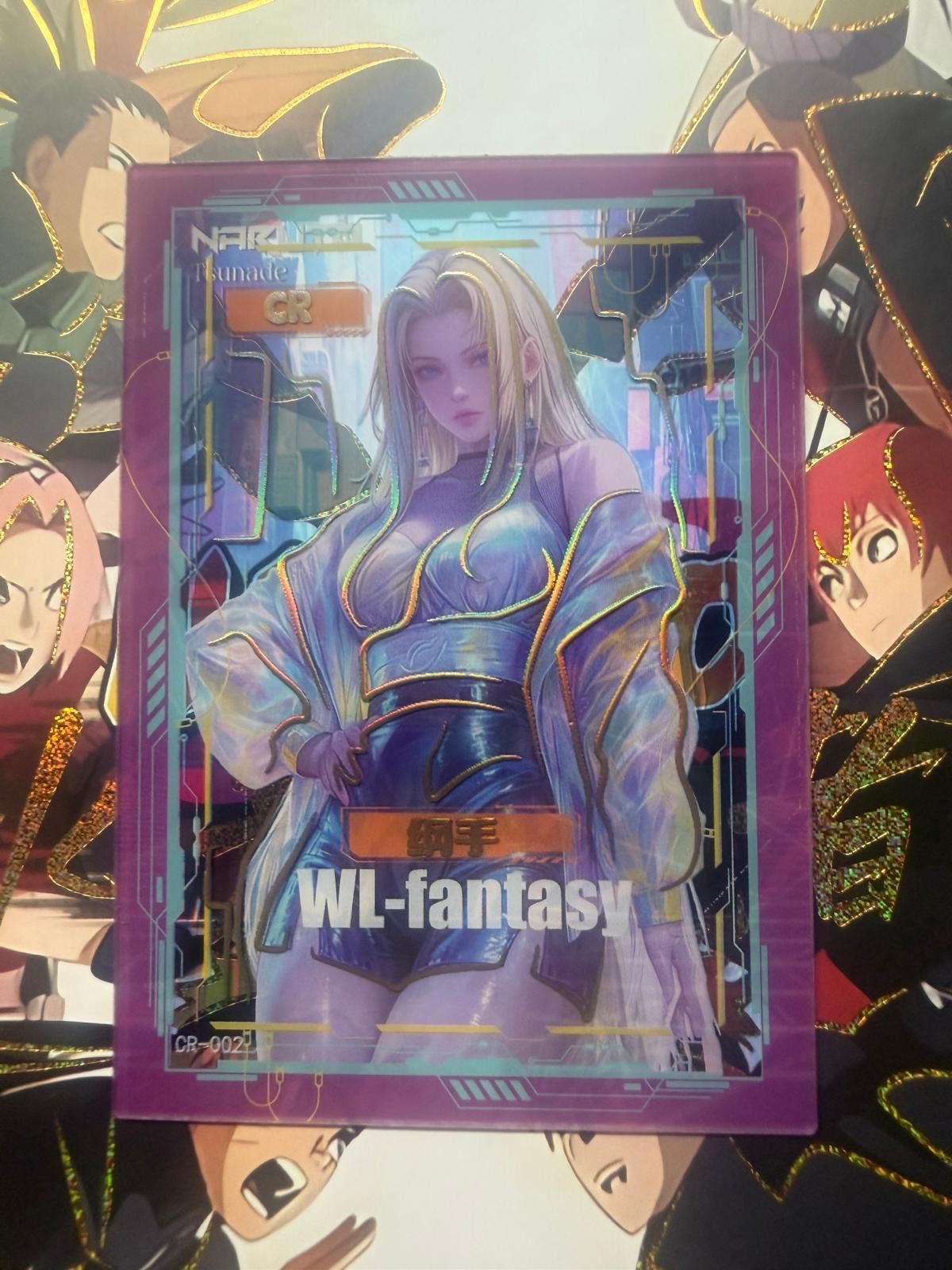Naruto Phantom Card Tsunade CR 002 Near Mint