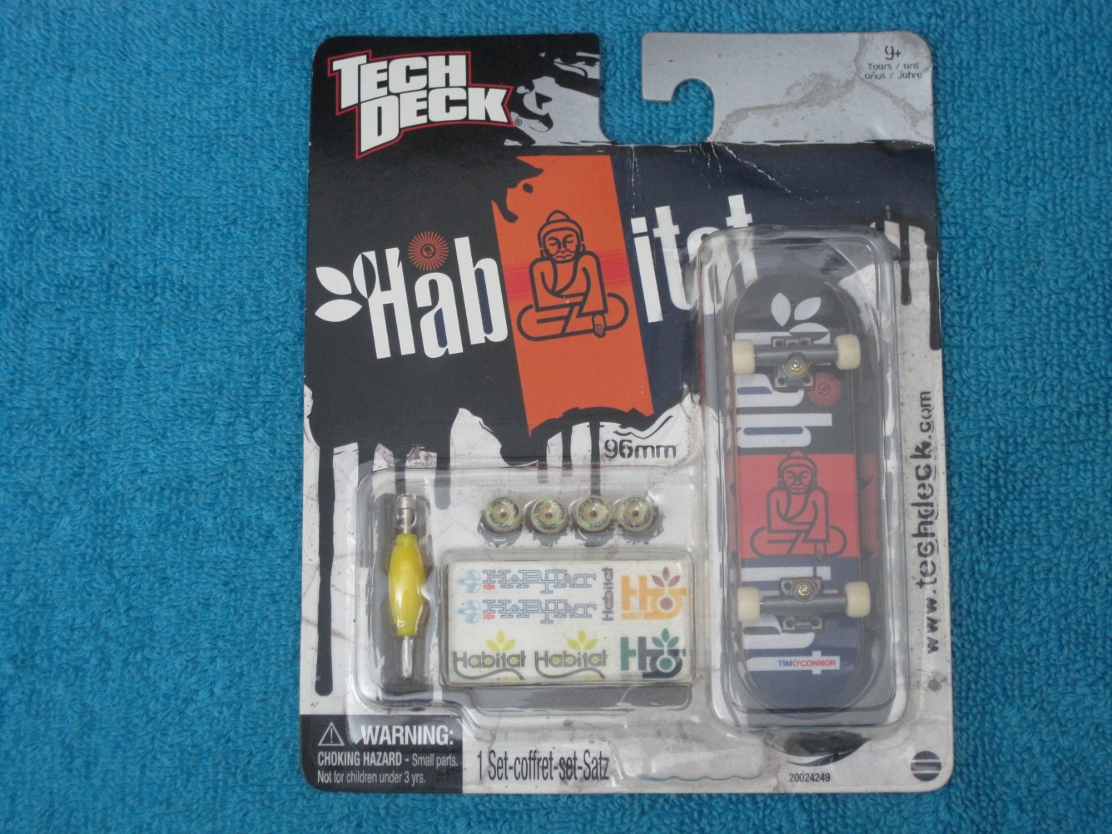 Tim Oconnor Habitat Tech Deck skateboard 96mm fingerboard rare vintage sealed