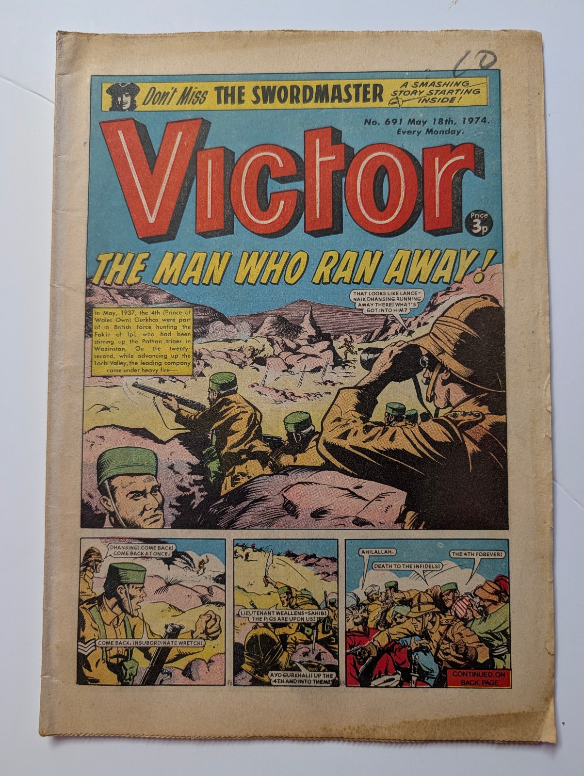 The Victor Comic, No 691, May 18th 1974.