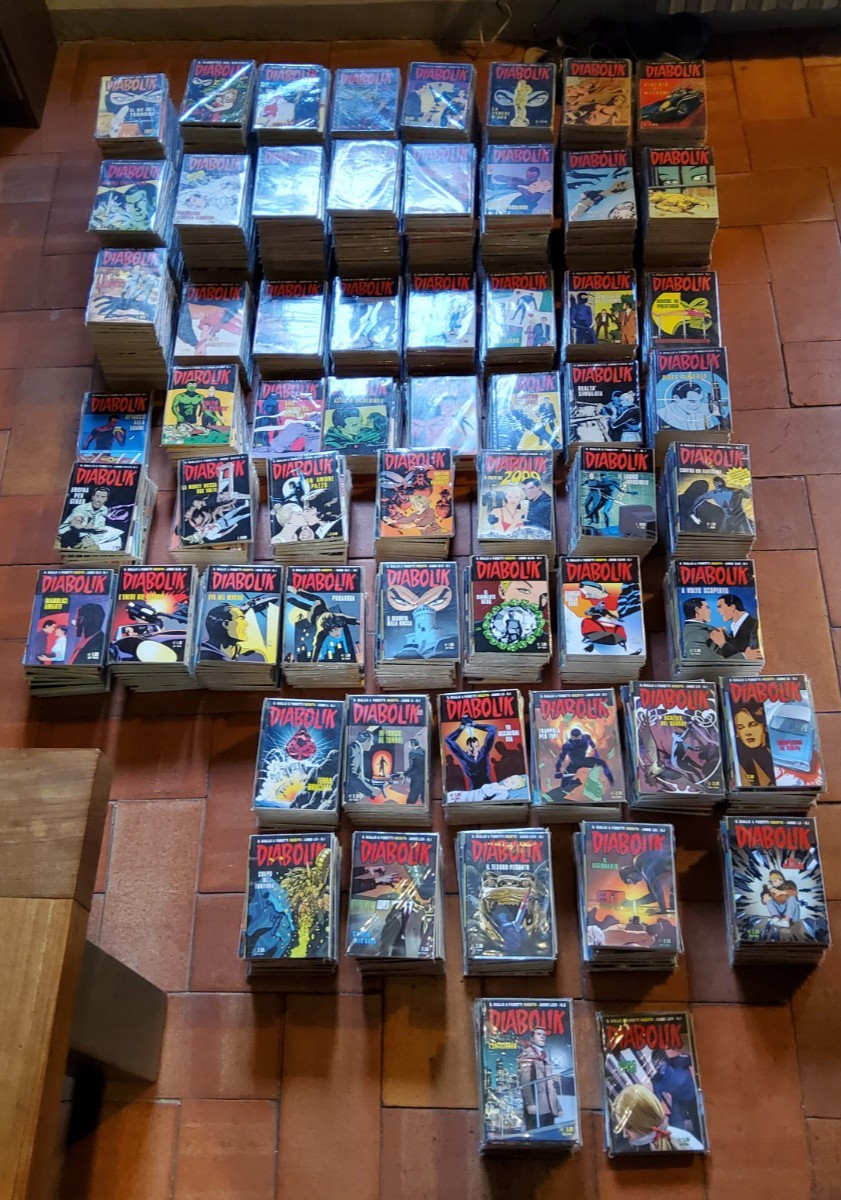 DIABOLIK collezione originale COMPLETA (59 annate consecutive) OCCASIONE