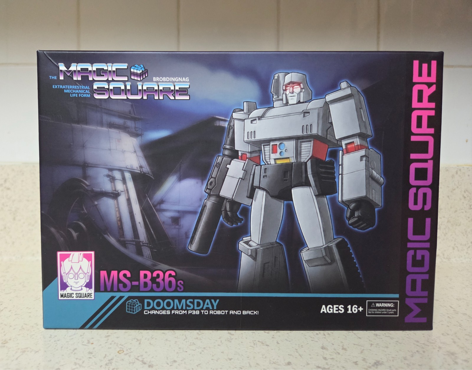 MAGIC SQUARE MS-B36S DOOMSDAY MISB RARE! TRANSFORMERS DECEPTICON MEGATRON IN US