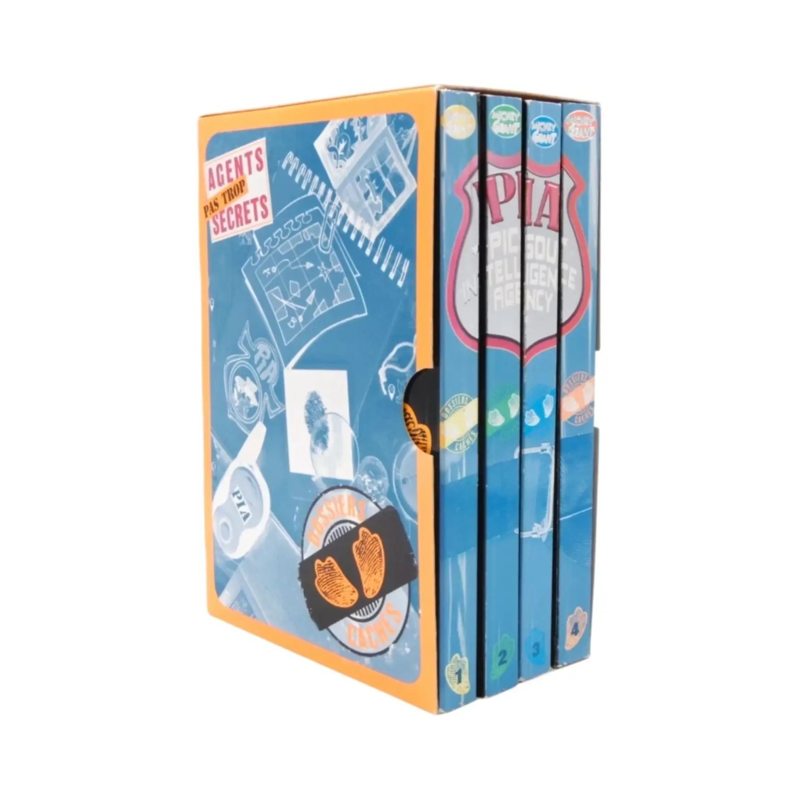 Disney – Mickey Parade Géant – Coffret de 4 livres – PIA – Picsou Agents Secrets