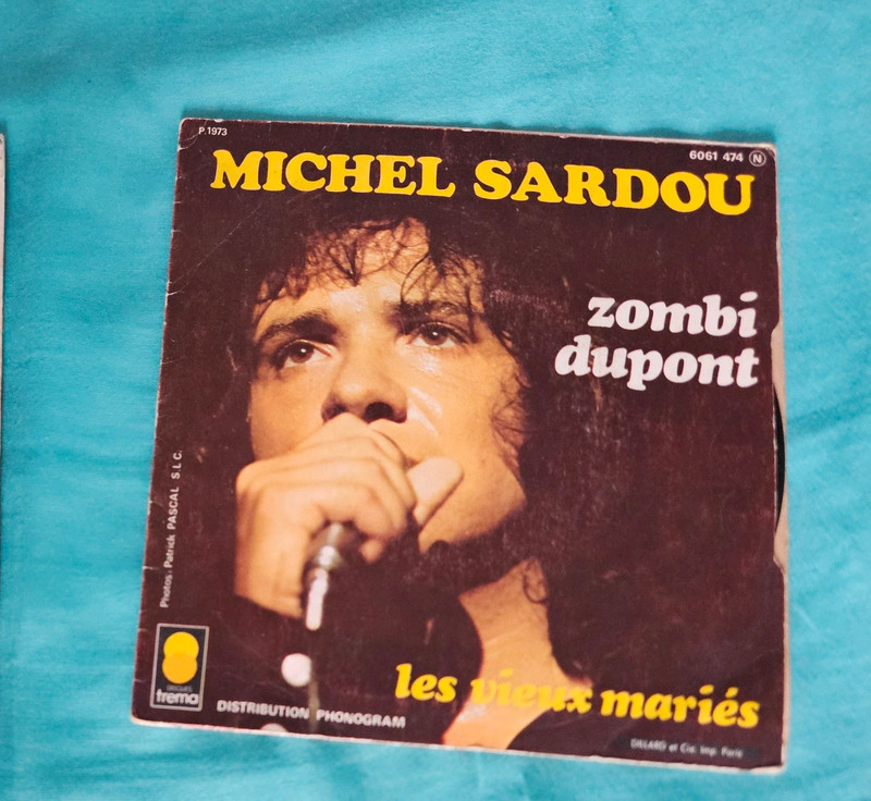 Michel Sardou – Les Vieux Mariés / Zombi Dupont – 45T