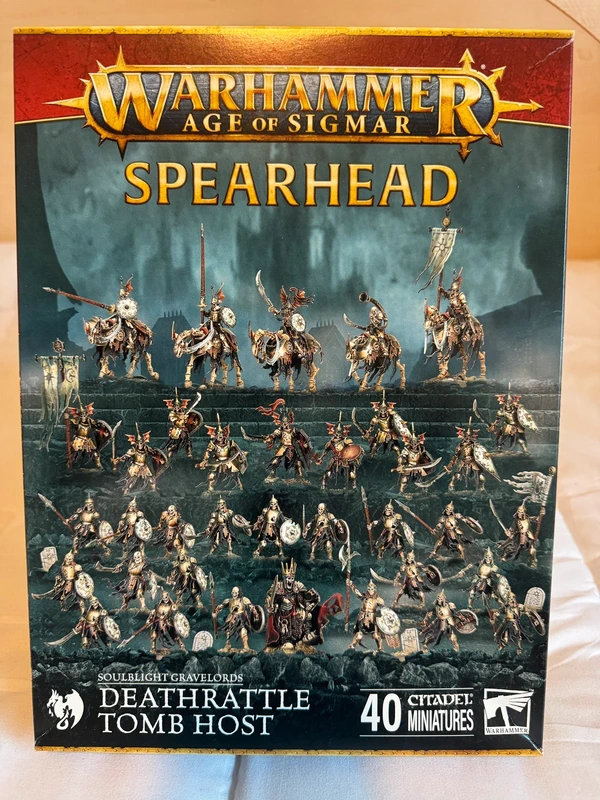 Spearhead Deathrattle Tomb Host - Soulblight Gravelords