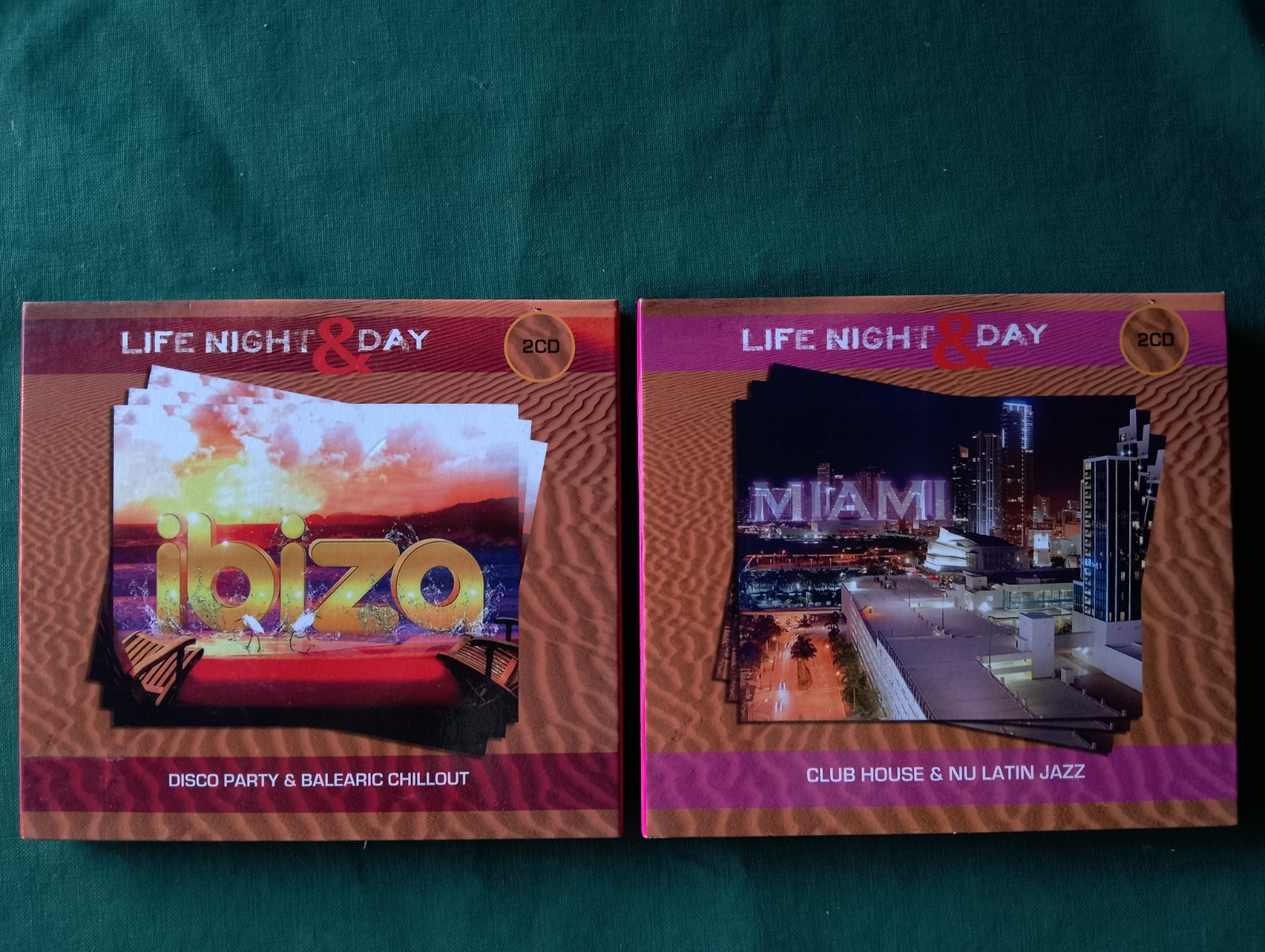CD LIFE NIGHT & DAY - 4 CD - IBIZA E MIAMI