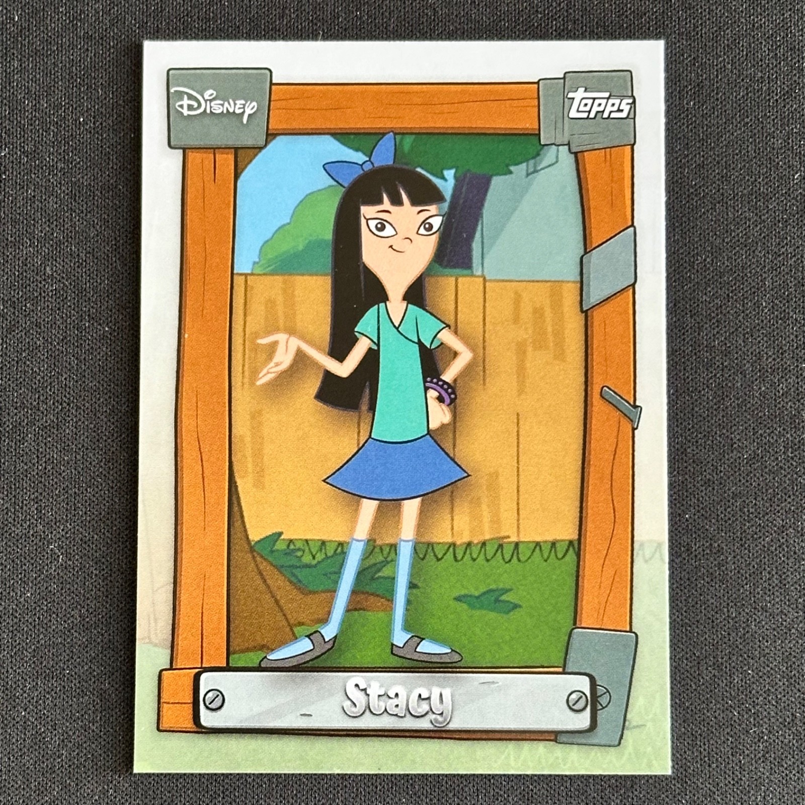 2026 Topps Disney Neon Phineas & Ferb Stacy #P&F-11